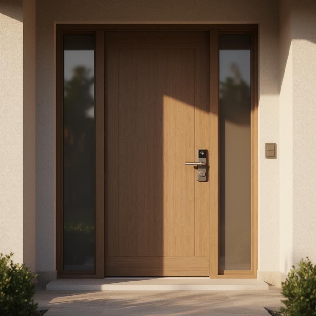Quality residential front door lock installation by a locksmith in Rivonia