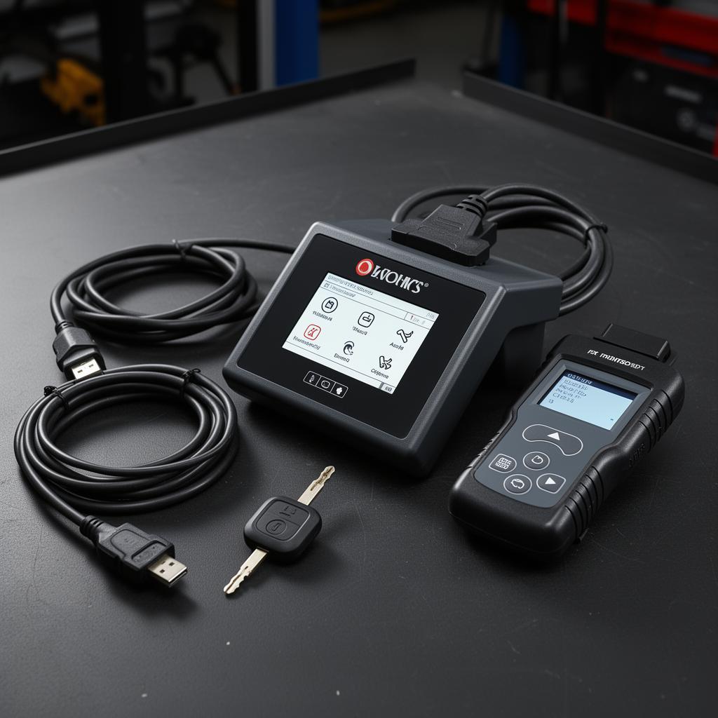 Professional automotive key programming equipment
